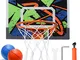 Warmfunn Mini Canestro da Basket Professionale per Bambini Canestro da Basket 16 "x 12" pe...