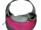 BIGWING Style Borsa da viaggio per cani Trasportino da passeggio ideale per cani o gatti p...