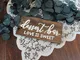 Jeer2 Candy Bar Cartello in Legno, Love is Sweet, Dessert Bar Sign, Wood Sign Wedding Sign...