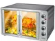 Bakaji Home Forno Fornetto Elettrico Ventilato Potenza 2200W con Doppia Porta Luce Interna...