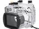 Sxhlseller Custodia Impermeabile a 40 Metri di profondità per Fotocamera Canon G11 G12, Co...