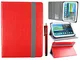 Emartbuy Universal 9-10 Pollici Rosso Angolo Multi Portafoglio Custodia Case Cover per Car...