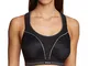 Shock Absorber Ultimate Run Bra S5044 Reggiseno, Black Silver, 85I EU (38G UK) Donna