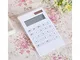 HONGYUANZHANG Creative Slim Portable Mini 12 Calcolatrice Digitale Tastiera A Cristalli Di...