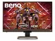 BenQ EX2780Q Monitor Gaming (27 pollici, IPS, 2K, 144 Hz, HDR 400, FreeSync Premium, telec...