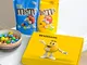 Confezione regalo M&M's personalizzata con nome o messaggio - Regalo di cioccolato M&M's p...