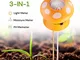 Ulikey Soil PH Meter, Multifunzioni 3 in 1 Misura L’umidità testare Il Terreno, l’umidità,...