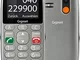 Gigaset GL390 Cellulare con Tastiera a Vista da Usare con Tasti e Numeri Grandi, Alto Volu...