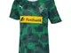 PUMA Bmg Third Shirt Replica Jr with Sponsor, Maglia Calcio Unisex Bambini, Amazon Green/B...