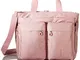 Mandarina Duck Borsone Rosa (Lotus) Md20 Baby Bag P10iwb01 40x33x19(L x H x W)