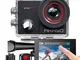 AKASO EK7000 Pro Action Cam 4K 20MP WiFi, Fotocamera Subacquea 40M, Impermeabile Videocame...
