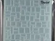 Darice Embossing Folder Cartella per Goffratura Mascherina Motivo Muro di Mattoni, 10.8x14...