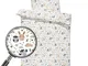 Totsy Baby Copripiumino lettino neonato 90 x 120 cm - lenzuola letto singolo bambino, set...