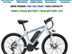 Hyuhome Biciclette elettriche per Gli Adulti, 360W Lega di Alluminio-Bici della Bicicletta...