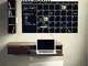 Zantec Lavagna con calendario mensile per pianificazioni, adesivo, calendario da parete,pe...