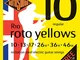 Rotosound Roto Yellows R10 Regolatore per chitarra elettrica (10 13 17 26 36 46), confezio...