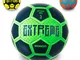 Mondo Toys - Pallone da Calcio cucito EXTREME - size 5 - 350 g - colore arancione/giallo/v...