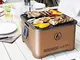 Linea Vz S.r.l Barbecue Grill Happy Portatile Innovativo Funzionamento a Pellet salvaspazi...
