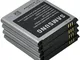 Batteria B740 per Samsung B740AC B740AE NX Mini NX3000 Galaxy C1010 C101 C105 SM-C1010 SM-...