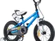 RoyalBaby Freestyle Bicicletta per bambini Ragazzi Ragazze con freno a mano e sottobicchie...