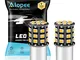 Alopee --- (Confezione da 2 Lampadina di Ricambio per Auto a LED Giallo Brillante per Indi...