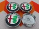 4 x coprimozzo compatibili con alfa romeo cerchi mito giulietta 147 156 159 brera 60 mm tu...