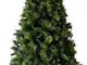 vanzetti Albero di Natale Artificiale 240 cm 72 Rami Abete del Gargano Verde