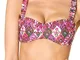 Goldenpoint Bikini Donna Costume Reggiseno Fascia Summer Memories, Colore Multicolor, Tagl...