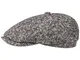 Stetson Coppola Brooklin Donegal Uomo - Cappello Invernale Piatto Cappellino in Lana con V...