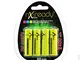 NX - Batterie Ricaricabili Nimh (blister) x4 AA NX READY Xtrem 1.2V 2400mAh - Blister x 4