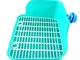 Fablcrew Pet Clean Toilette lettiera angolare lettiera igienica House Doppia Maglia Triang...