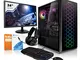 Megaport Completo PC-Gaming AMD Ryzen 5 5500 6x 3.60GHz • 24” Schermo • Windows 11 • Nvidi...