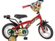 Bicicletta Topolino Disney 12" età 3/5 Anni con ROTELLE - 617