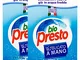 Bio Presto Bucato a Mano Detersivo in Polvere Formula Smacchia Presto Autoattiva in Acqua...