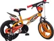 BICICLETTA PER BAMBINI 14" CROSS RAPTOR CON CERCHI IN ABS DINO 614L