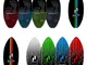 Two Bare Feet - Skimboard, 41 cm, Stealth Blu/Verde