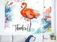 xkjymx Flamingo Cactus Tapestry Fashion Semplice Tessuto Europeo e Americano Home Backgrou...