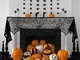 Boao 7 Pezzi di Decorazioni per La Casa di Halloween Includono 18 x 96 Pollici di Pizzo Ra...