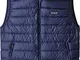 Patagonia M's Down Sweater Vest, Gilet Uomo, Blu Navy (Classic Navy), XS