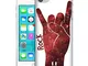 Head Case Designs Rock Nebulose Mani Cover Dura per Parte Posteriore Compatibile con Touch...