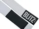 Blitz Brazilian Jiu-Jitsu (BJJ), Cintura di Rango Unisex-Adulto, Bianco, 250 cm