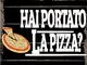 LOVEDOORMAT Tappeto Personalizzabile - Hai Portato La Pizza? - in Feltro, Fondo in Gomma c...