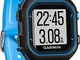 Garmin Forerunner 25 Running GPS, Large, Nero/Blu