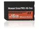 SODIAL Scheda Flash MS PRO Duo HX Memory Stick da 16 GB per Fotocamera Cybershot Sony PSP