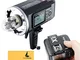 Godox AD600B Flash TTL Bowen Monte GN87 600W HSS 1 / 8000s 2.4G Wireless 8700mAh batteria...