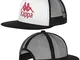 Kappa Cappello con Visiera Authentic BZADWAL Black-White 304KRL0 909 57