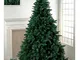 ALBERO DI NATALE ARTIFICIALE VERDE CM 180 REALISTICO MT 1,8 SUPER FOLTO…