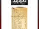 Accendino"Zippo" Mod. 352B Venetian Brass Benzina Ricaricabile Antivento"Modello Classic"