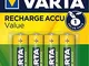 Blx4 2100mAh Varta - VARTA accumulatore mod. R-6 2100mAh blister 4