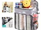 Organizzatore per pannolini, Multifunzione Baby Nursery Organizer, Organizer da Appendere...